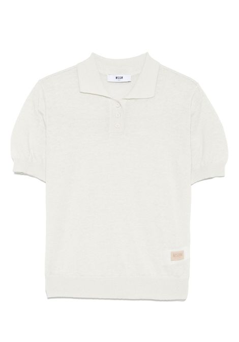 Polo in filo MSGM KIDS | S5MSJUJP163MS013